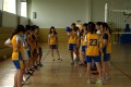 Women’s volleyball team fundamental training